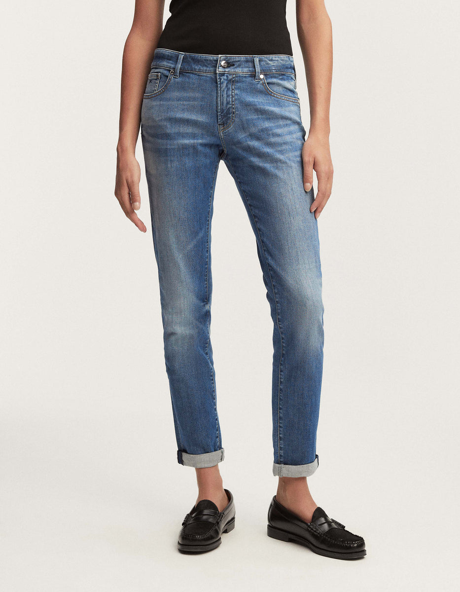Denham Monroe FMLCMID Mid Blue – Goudsteen