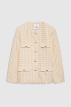 Afbeelding in Gallery-weergave laden, Anine Bing Janet Jacket Cream And Peach A-01-9160-861