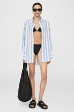 Afbeelding in Gallery-weergave laden, Anine Bing Plaza Shirt White and Blue Stripe A-07-5834-STR1