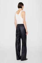 Afbeelding in Gallery-weergave laden, Anine Bing Soto Pant Night Sky Vegan Leather Navy Style #A-03-10047-NYA20