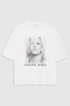 Afbeelding in Gallery-weergave laden, Anine Bing Avi Tee Kate Moss White A-08-2261-000A