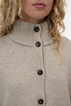 Afbeelding in Gallery-weergave laden, Closed Rollneck Cardigan C96414-920-22 Silt Grey 198