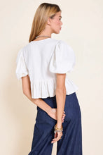 Afbeelding in Gallery-weergave laden, Scarlett Poppies CORINNE TOP Vanilla