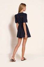 Afbeelding in Gallery-weergave laden, Scarlett Poppies EUPHORIC SHORT DRESS Onyx Black