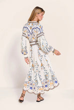 Afbeelding in Gallery-weergave laden, Scarlett Poppies FLORA DANICA LONG DRESS Vanilla