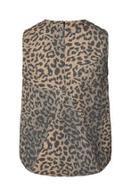 Afbeelding in Gallery-weergave laden, Rabens Saloner PIPER LEOPARD PRINT TANK TOP I LEOPARD