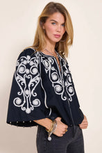 Afbeelding in Gallery-weergave laden, Scarlett Poppies NEELY TOP Onyx Black