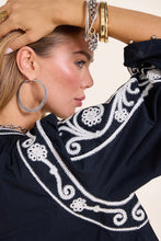 Afbeelding in Gallery-weergave laden, Scarlett Poppies NEELY TOP Onyx Black