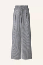 Afbeelding in Gallery-weergave laden, Sessùn RIDOOSEER Wide-leg elastic pants Coutil Blu