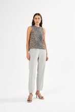 Afbeelding in Gallery-weergave laden, Rabens Saloner PIPER LEOPARD PRINT TANK TOP I LEOPARD
