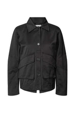 Afbeelding in Gallery-weergave laden, Rabens Saloner CHARMAINE Cotton fusion jacket I Pirate black