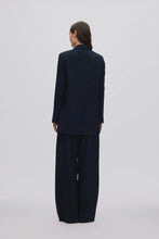 Afbeelding in Gallery-weergave laden, Rabens Saloner DRAPY TAILORING RELAXED PANTS Everdeen I Midnight