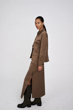 Afbeelding in Gallery-weergave laden, Rabens Saloner CHARMAINE Cotton fusion jacket I Pirate black