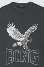 Afbeelding in Gallery-weergave laden, Anine Bing Lili Tee Retro Eagle Washed Black A-08-10075-WBL1
