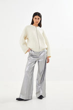 Afbeelding in Gallery-weergave laden, Rabens Saloner Sheep Knit Bomber Jacket Chalk Sig W24403102
