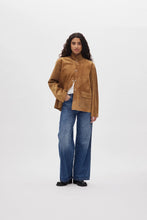 Afbeelding in Gallery-weergave laden, Rabens Saloner HEAVY SUEDE JACKET - THELMA W26388101