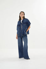 Afbeelding in Gallery-weergave laden, Rabens Saloner Denim Pant INI W24220101 Washed Indigo