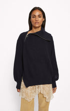 Afbeelding in Gallery-weergave laden, Roseanna ZIP KNIT Navy W25milazip