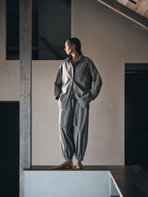 Afbeelding in Gallery-weergave laden, Rabens Saloner POPLIN GATHERED PANTS - IRIDI W26285104