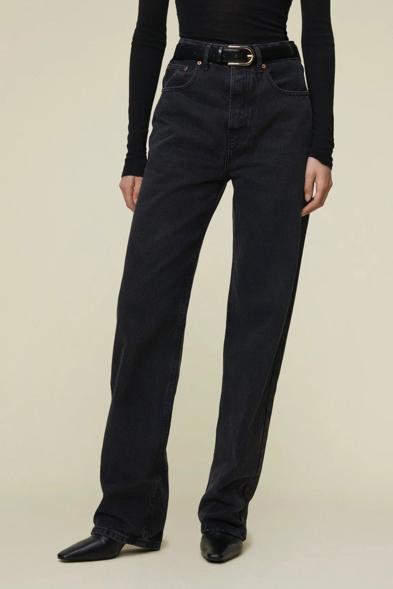 デニム・ジーパン LOIS JEANS FW24 Black denim Maya jeans (2667 7412) Lois Maya 7412 Main Black L34 Dark Stone 2667-7412 – Goudsteen