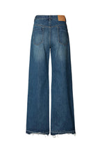 Afbeelding in Gallery-weergave laden, Rabens Saloner Denim Pant INI W24220101 Washed Indigo