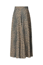 Afbeelding in Gallery-weergave laden, Rabens Saloner NATJA LEOPARD PRINT BUTTON SKIRT I LEOPARD
