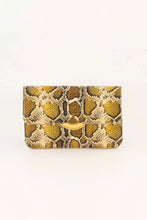 Afbeelding in Gallery-weergave laden, Sessùn DIVILUZ POUCH Yellow Python