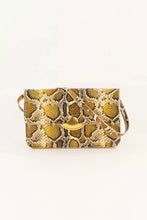 Afbeelding in Gallery-weergave laden, Sessùn DIVILUZ POUCH Yellow Python