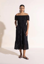 Afbeelding in Gallery-weergave laden, Scarlett Poppies Tiorienne Midi Dress Onyx Black
