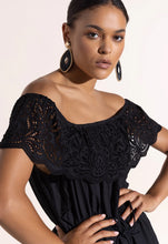 Afbeelding in Gallery-weergave laden, Scarlett Poppies Tiorienne Midi Dress Onyx Black