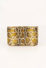 Afbeelding in Gallery-weergave laden, Sessùn DIVILUZ POUCH Yellow Python