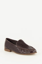 Afbeelding in Gallery-weergave laden, Sessun Ayano Mocassin Fronce Plat Browny 24601000