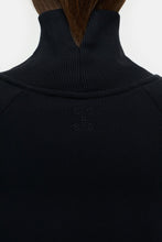 Afbeelding in Gallery-weergave laden, Closed Draped Turtleneck Black C95380-472-EM