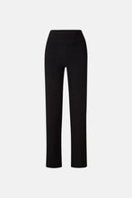 Afbeelding in Gallery-weergave laden, MARVILLE ROAD THE ANGIE TROUSERS Heavy Jersey Stretch Crêpe BLACK