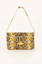 Afbeelding in Gallery-weergave laden, Sessùn DIVILUZ POUCH Yellow Python