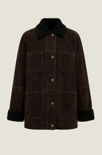 Afbeelding in Gallery-weergave laden, Alter Ego W846 GABBY SUEDE JACKET / Coffee/ dark brown