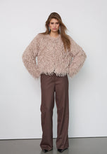 Afbeelding in Gallery-weergave laden, Co'couture 500603 FeliceCC Feather Jacket 20014 Mink