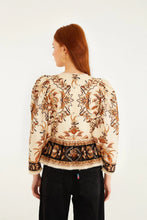Afbeelding in Gallery-weergave laden, Farm Rio MAJESTIC GARDEN SAND BLOUSE MAJESTIC GARDEN SAND 26069 Style #344141