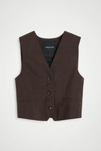 Afbeelding in Gallery-weergave laden, Herskind Mister Vest Java Brown 5318519