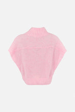Afbeelding in Gallery-weergave laden, Rabens Saloner SUPERLIGHT KNIT TUNIC TOP - ASNA W26437309 Rose
