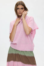 Afbeelding in Gallery-weergave laden, Rabens Saloner SUPERLIGHT KNIT TUNIC TOP - ASNA W26437309 Rose