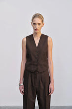 Afbeelding in Gallery-weergave laden, Herskind Mister Vest Java Brown 5318519
