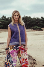 Afbeelding in Gallery-weergave laden, KandJ Oona Gilet Purple