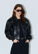 Afbeelding in Gallery-weergave laden, RAIINE TALIA LEATHER JACKET BLACK