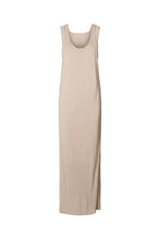 Afbeelding in Gallery-weergave laden, Rabens Saloner DOUBLE JERSEY TANK DRESS - DAISI W25135203 Dirty chalk