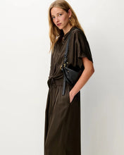 Afbeelding in Gallery-weergave laden, Sessùn 26110005 ALFASSA NIGHT Tied blouse 02347 Obscura