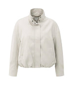 Afbeelding in Gallery-weergave laden, YAYA Faux Leather Jacket With Baloo Chalk White 02-009060-508