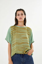 Afbeelding in Gallery-weergave laden, Rabens Saloner Tidal Blouse MAGGI W24281110 Green Combo