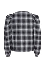 Afbeelding in Gallery-weergave laden, Ruby Tuesday Christie Round Neck Blouse Fancy Check