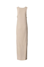 Afbeelding in Gallery-weergave laden, Rabens Saloner DOUBLE JERSEY TANK DRESS - DAISI W25135203 Dirty chalk